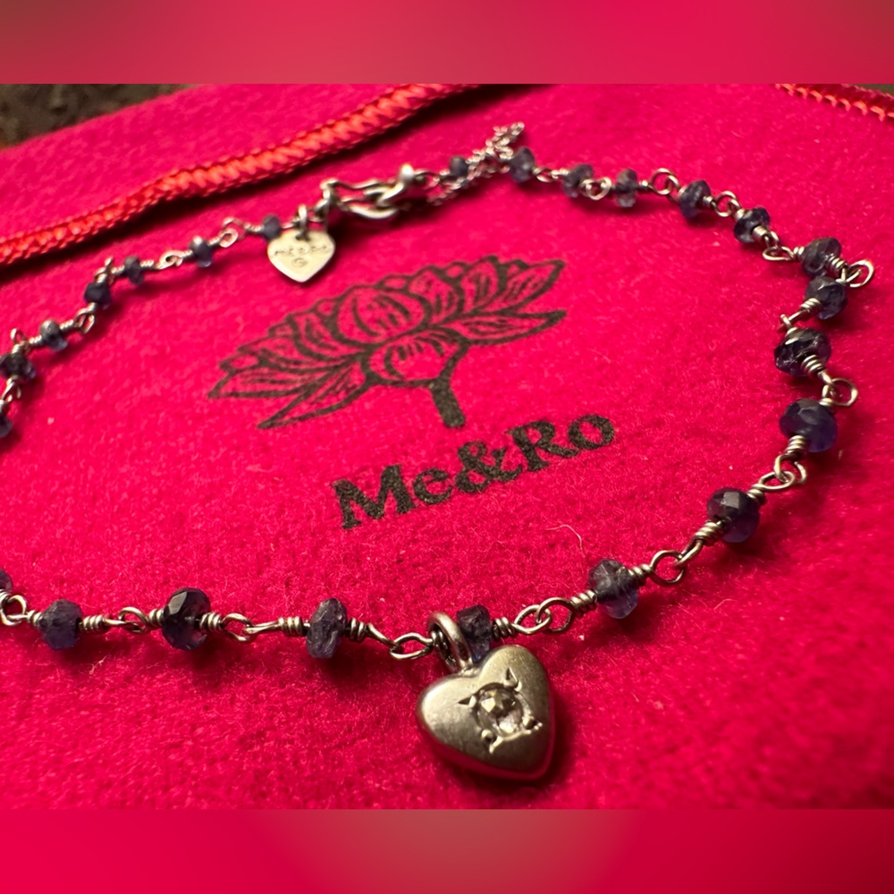 WOW POSHMARK - Authentic Me & Ro Diamond & Sapphire and Platinum Bracelet - Picture 12 of 16